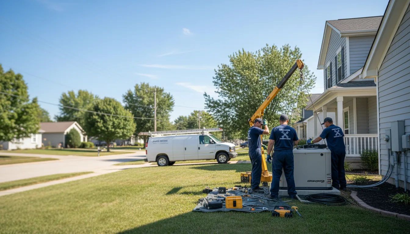 Generator Installation in Cunningham, TX near me